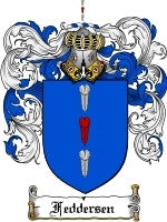 Feddersen coat of arms family crest download