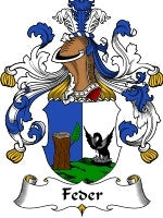 Feder coat of arms family crest download