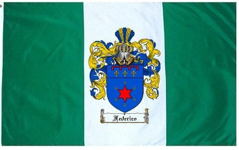 Federico family crest coat of arms flag