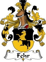 Fehr coat of arms family crest download