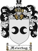 Feiertag coat of arms family crest download