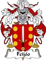 Feijoo coat of arms family crest download