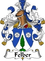 Felber coat of arms family crest download