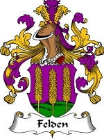 Felden coat of arms family crest download