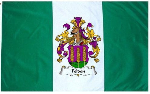 Felden family crest coat of arms flag