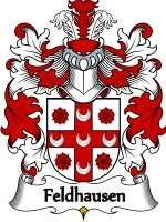 Feldhausen coat of arms family crest download