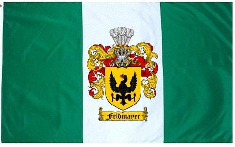 Feldmayer family crest coat of arms flag
