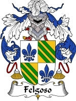 Felgoso coat of arms family crest download