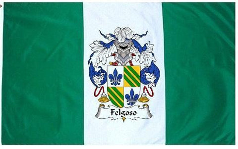 Felgoso family crest coat of arms flag