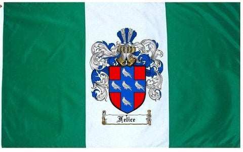 Felice family crest coat of arms flag