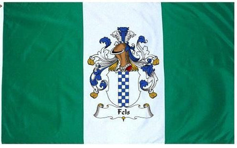 Fels family crest coat of arms flag
