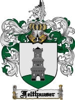 Felthauser coat of arms family crest download