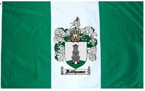 Felthauser family crest coat of arms flag