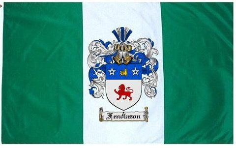 Fendlason family crest coat of arms flag