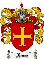 Feney coat of arms family crest download