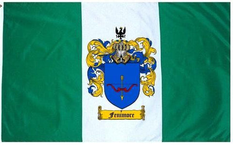 Fenimore family crest coat of arms flag