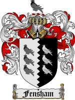 Fensham coat of arms family crest download