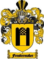 Fenstermaker coat of arms family crest download