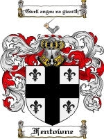Fentowne coat of arms family crest download
