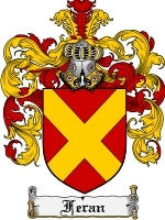 Feran coat of arms family crest download