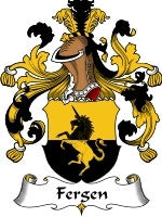 Fergen coat of arms family crest download