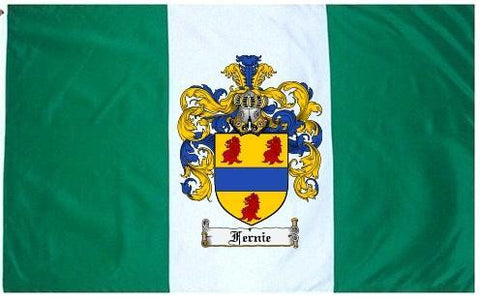 Fernie family crest coat of arms flag