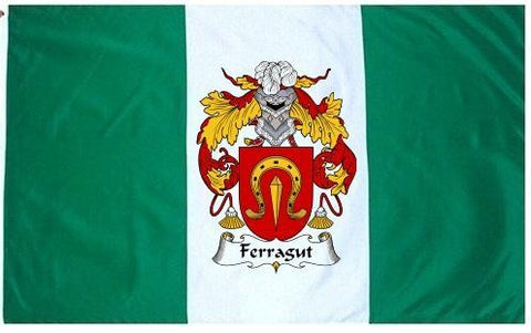 Ferragut family crest coat of arms flag