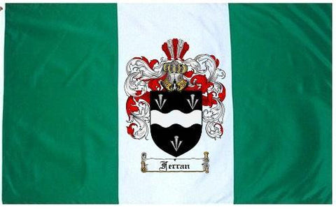 Ferran family crest coat of arms flag