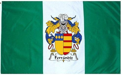 Ferrandiz family crest coat of arms flag