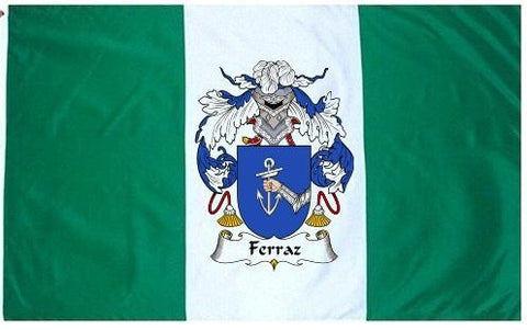 Ferraz family crest coat of arms flag