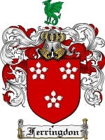 Ferringdon coat of arms family crest download