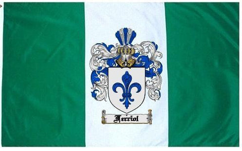 Ferriol family crest coat of arms flag