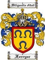 Ferryar coat of arms family crest download