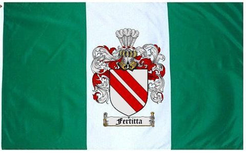 Fertitta family crest coat of arms flag