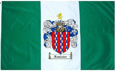 Fessenden family crest coat of arms flag