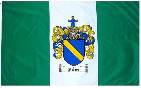 Fetzer family crest coat of arms flag