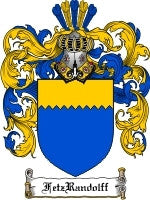 Fetzrandolff coat of arms family crest download