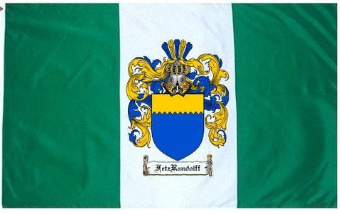 Fetzrandolff family crest coat of arms flag