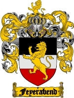 Feyerabend coat of arms family crest download