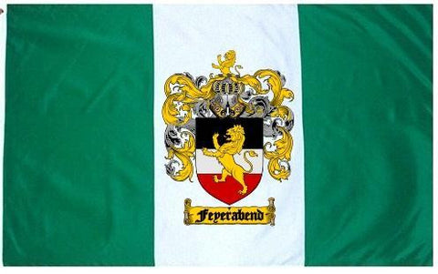 Feyerabend family crest coat of arms flag