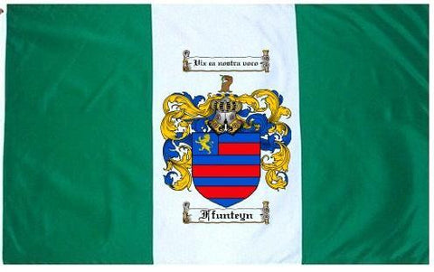 Ffunteyn family crest coat of arms flag