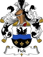 Fick coat of arms family crest download