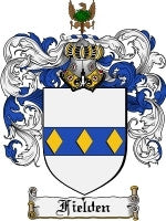 Fielden coat of arms family crest download