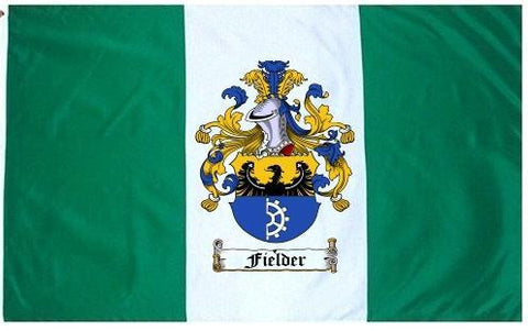 Fielder family crest coat of arms flag