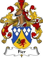 Fier coat of arms family crest download
