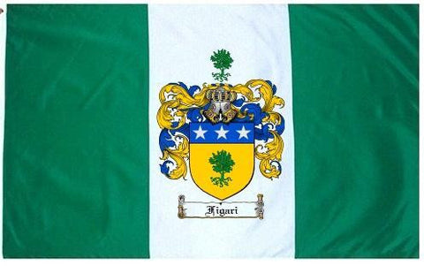 Figari family crest coat of arms flag