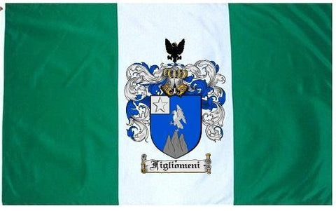 Figliomeni family crest coat of arms flag