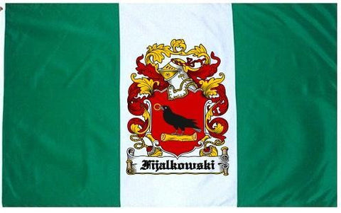 Fijalkowski family crest coat of arms flag