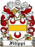 Filippi coat of arms family crest download