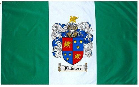 Fillmore family crest coat of arms flag